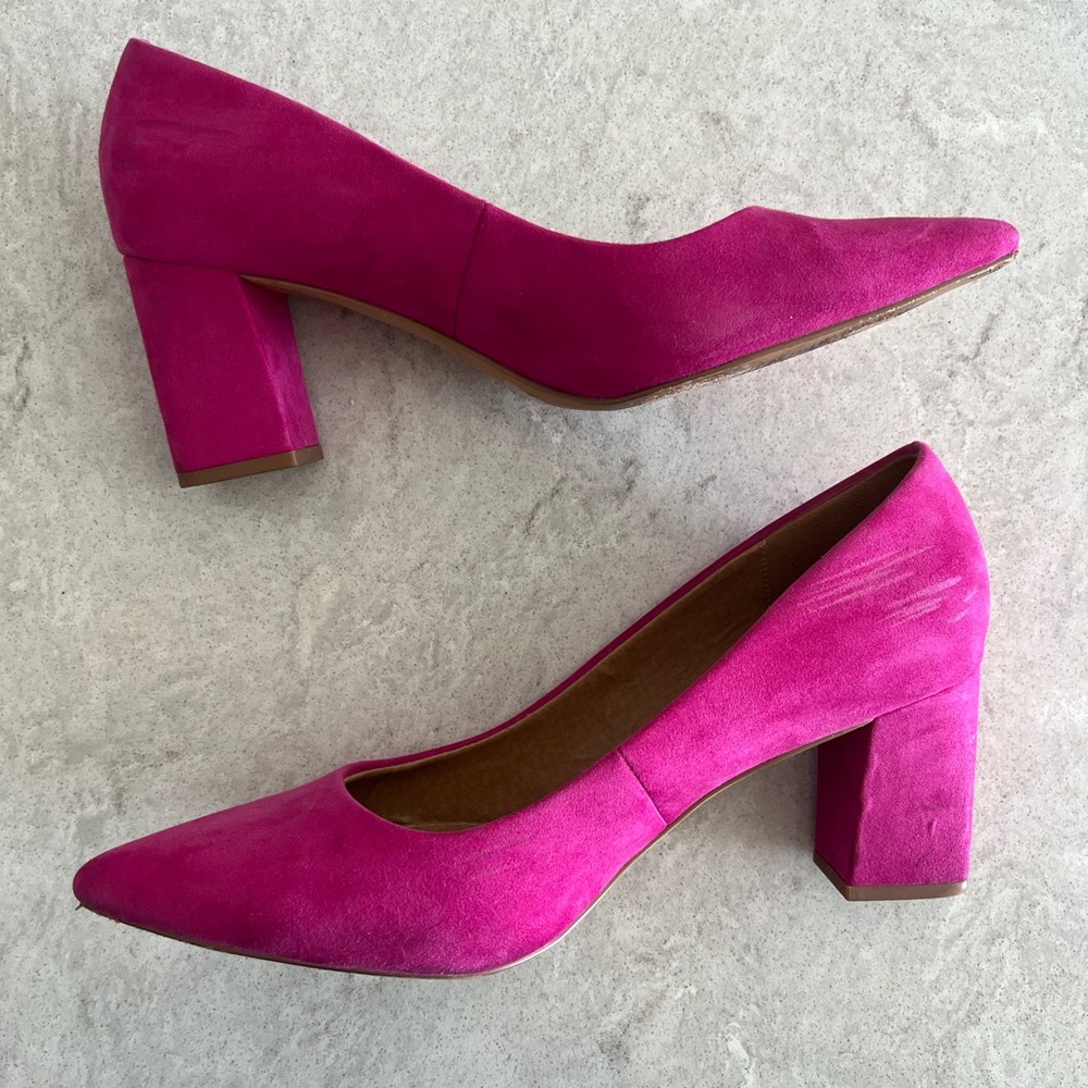 Abound Pink Block Heel Pumps - Picture 3 of 6